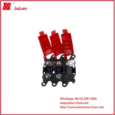 ที่นั่งฟิวส์กันน้ำสำหรับเรือสำราญ เรือยนต์ แผงโซลาร์เซลล์ ANS ฝาครอบสีแดง