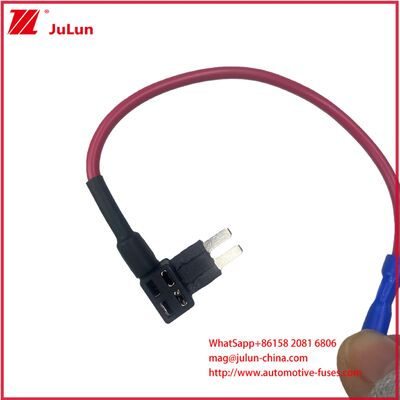 ชุดสายไฟขั้วต่อใบมีด Mini Micro2 ที่ยึดฟิวส์ 1A 5A 7A 15A 32V ที่ยึดฟิวส์รถยนต์ ทำจากวัสดุ PVC ทองเหลือง ออกแบบมาสำหรับฟิวส์ ACU ACN ACS ACZ ANL ANM ANS ใช้งานได้ยาวนาน