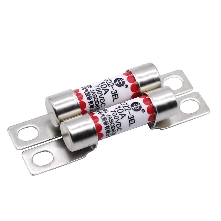 EV322 3EL ฟิวส์รถยนต์ไฟฟ้า 10A 16A 20A 25A 32A 700VDC ชนิดเกลียวท่อกลม