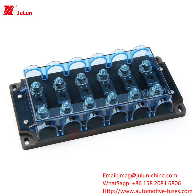 Mega Car Modified Safety Seat Multi-Way With Cover ANM Plug Type Fuse Seat Auto Multi-Way Safety Box ตู้ความปลอดภัยที่ปรับปรุงหลายทาง