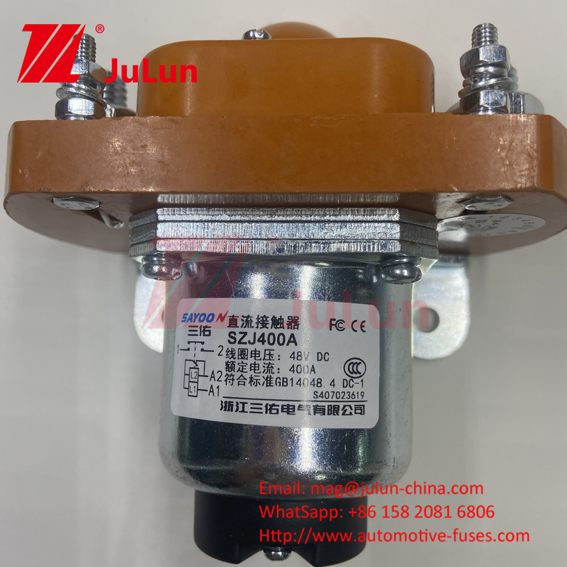 โฟร์คลิฟต์ Dc Contactor MZJ-D รุ่นซีรีส์ ครบรูปแบบโค้ลเดียวเปิดปกติ