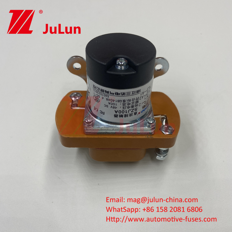 เครื่องติดต่อไฟฟ้าแบบ DC วัคิวัมความดันสูง สําหรับเครื่องชาร์จ SEV50 EV100 EV200 อุปกรณ์สื่อสาร
