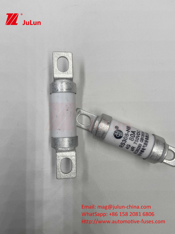 750VDC เซรามิกออโตโมทีฟ ฟิวส์ 14. ท่อเซรามิก 20x46mm 15A 40A 50A RS308 HB G FUSE 750VDC EV325 100A