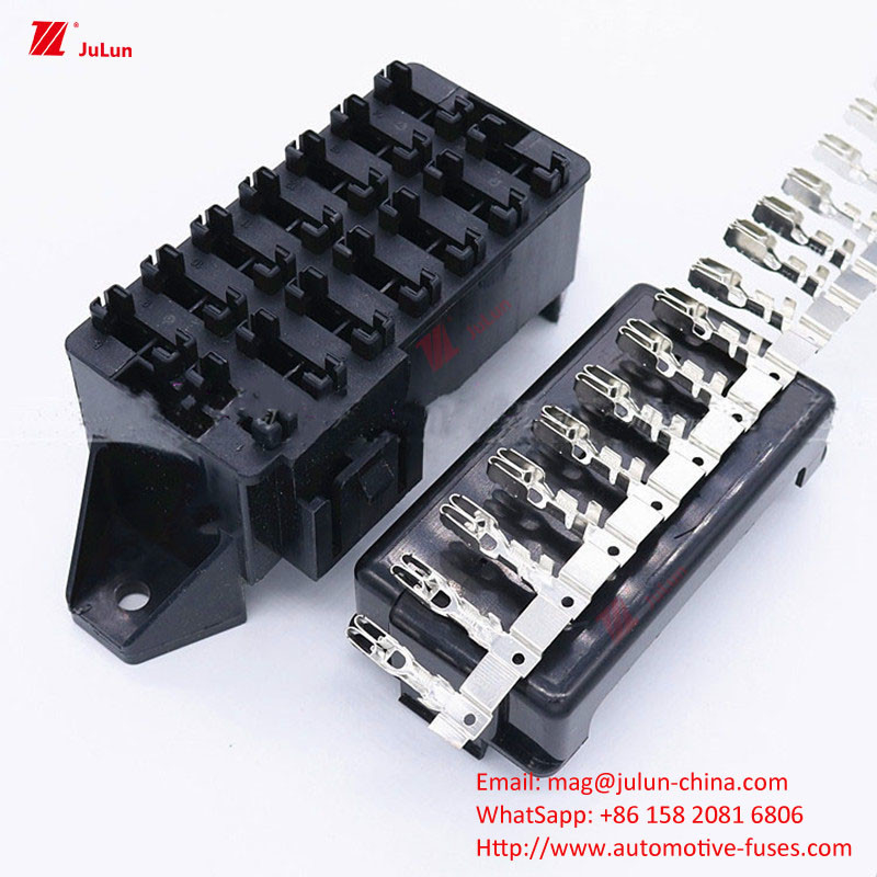 ANS/MIDI ตัวถือไฟฟิวส์พรีเมียมขนาดเล็ก รถไฟฟ้า การรีเซ็ตด้วยมือ 30A-500A ไนลอนพลาสติก 1 / Bipolar 32V