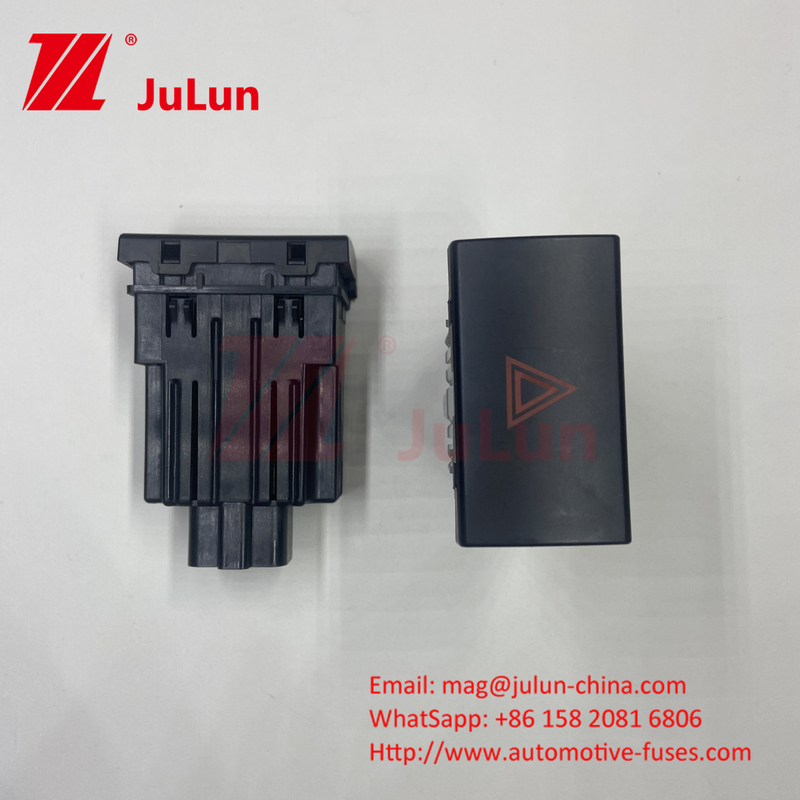 12V 24V ปุ่มดันสวิตช์ ไฟอันตราย สวิตช์เตือน ไฟเตือน สวิตช์ Ford Truck BC45-13A350-BA Volkswagen Golf Emer