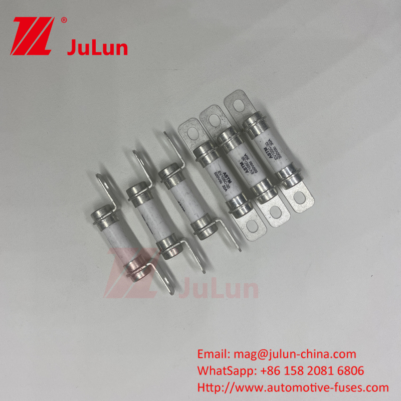 20KA ความจุแตก 50A 30A DC ความจุแตก ฟิวส์ 500VDC M6 โบลท์รถยนต์ไฮบริด