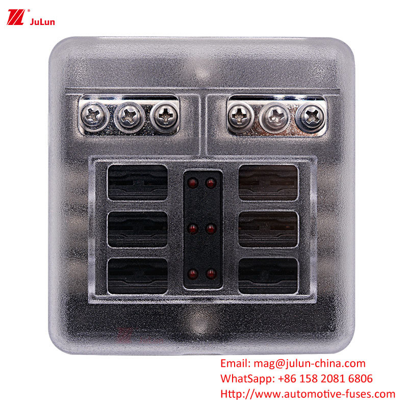 ANS/MIDI อัตโนมัติรีเซ็ตรถยนต์ Fuse holder 30A-500A Single-pole ดี Fuse holder