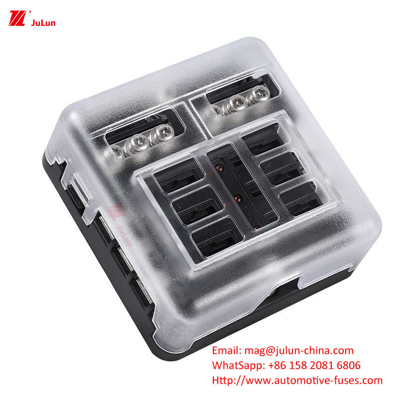 ANS/MIDI 30A-500A เครื่องตัดวงจรรีเซ็ตด้วยมือ สําหรับกระเป๋าพลาสติก/ไนลอนในรถยนต์