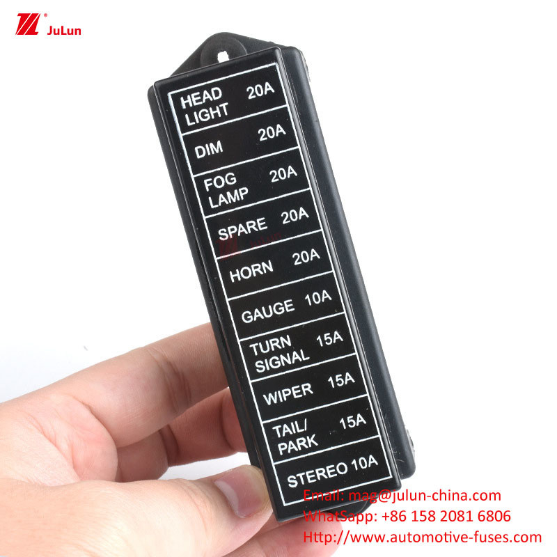 32V 500A การรีเซ็ตด้วยมืออะไหล่รถยนต์ อิเล็กทรอนิกส์ ป้องกันวงจร เทอร์มินอลกระแส 30-500A เครื่องตัดวงจร กล่องไฟฟิวส์