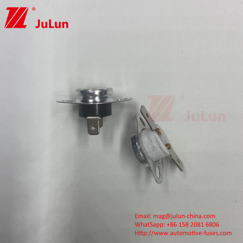 KSD301 เซ็นเซอร์อุณหภูมิเทอร์มิสเตอร์ ปกติเปิดติดต่อ ประเภท 10A 250V แผงวงจร ความต้านทาน≤50mΩ สินค้า