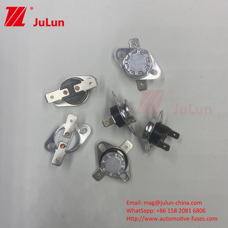 KSD301 KSD302 เซ็นเซอร์อุณหภูมิเทอร์มิสเตอร์ ±3 / ±5 / ±10 องศา พลาสติกหรือเซรามิก