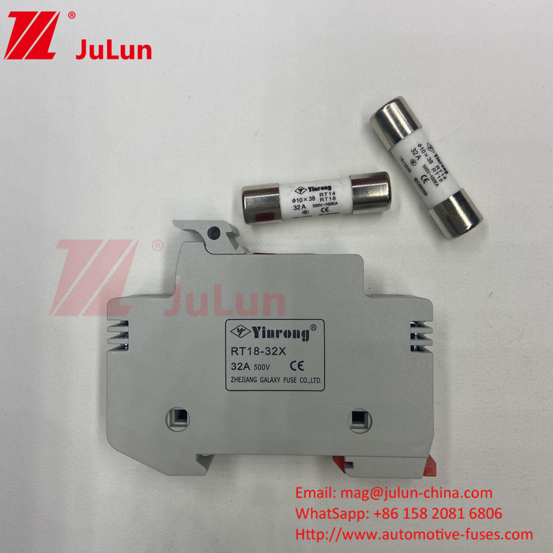 PV-30 CE TUV 10*38mm Dc 6A,8A,10A,12A,15A,20A,25A,32A PV โซลาร์ Dc 1000V ฟิวส์พร้อมฟิวส์สําหรับการป้องกันโมดูล PV โซลาร์