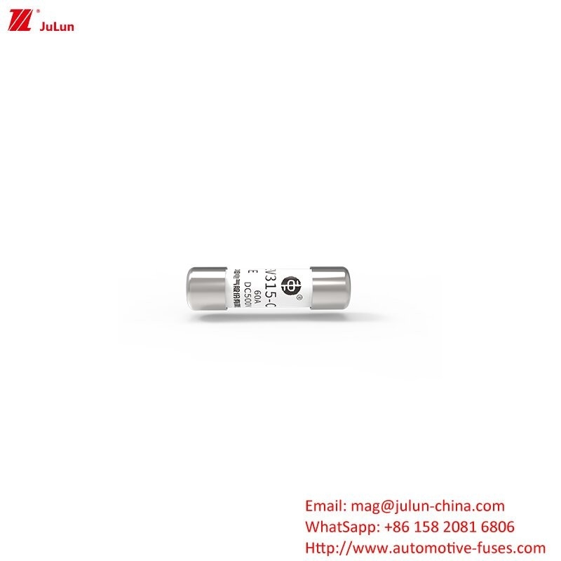 EV315-C-3E 500V DC Automotive EV Fuse / Fuse ประเภทหลอดกลม