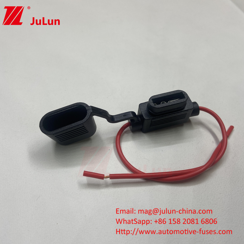 20A เครื่องถือไฟฟิวส์ความดันต่ํา กล่องไฟฟิวส์ซีรีส์สีแดง / สีดํา