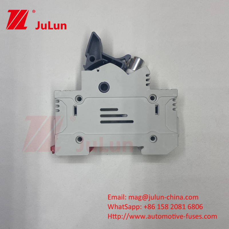 500VDC โซลาร์ PV ฟิวส์ Dc เซรามิค ฟิวส์ ด้วยตัวถือ สําหรับระบบโซลาร์ 14 * 51mm 1000DC