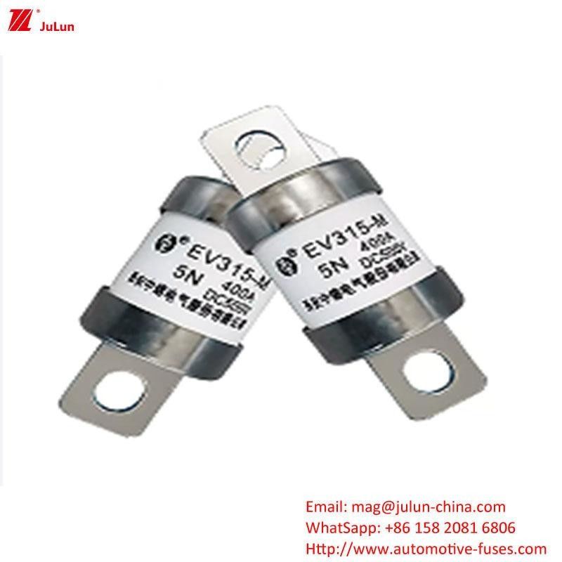 150-500A โบลท์สกรูประเภทรถไฟฟ้า รถชาร์จเร็ว / Ev DC500V รถชาร์จเร็ว ฟิวส์