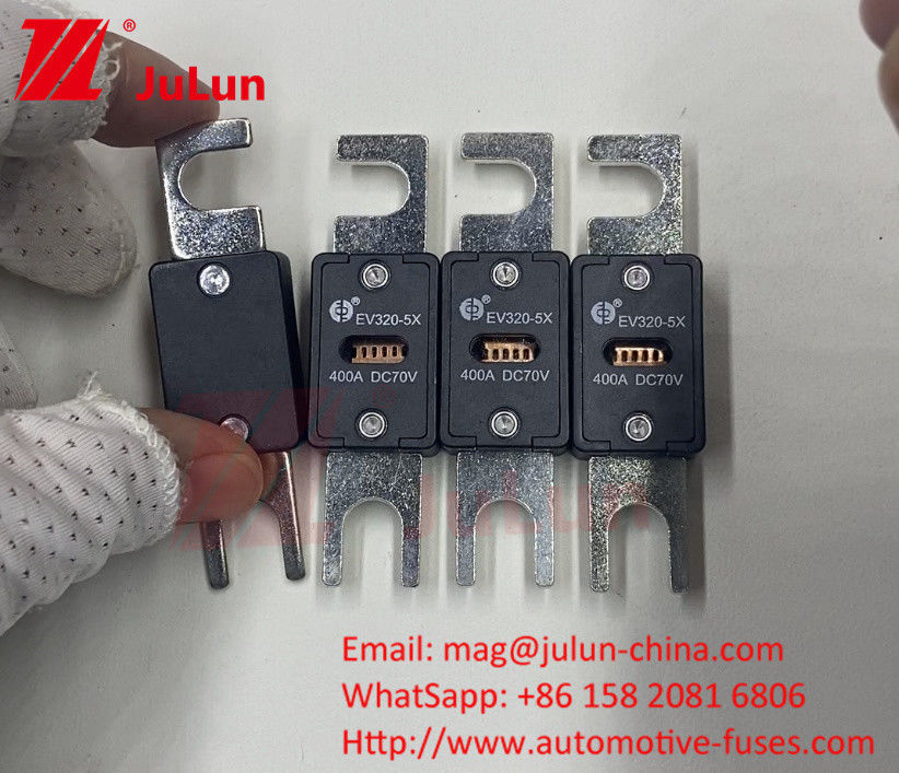 EV320 100A 200A 225A 250A 300A 350A 500A 70VDC บล๊อฟ 10KA / 20KA เฟยจุความจุในการทําลาย สําหรับการชาร์จรถไฟฟ้า
