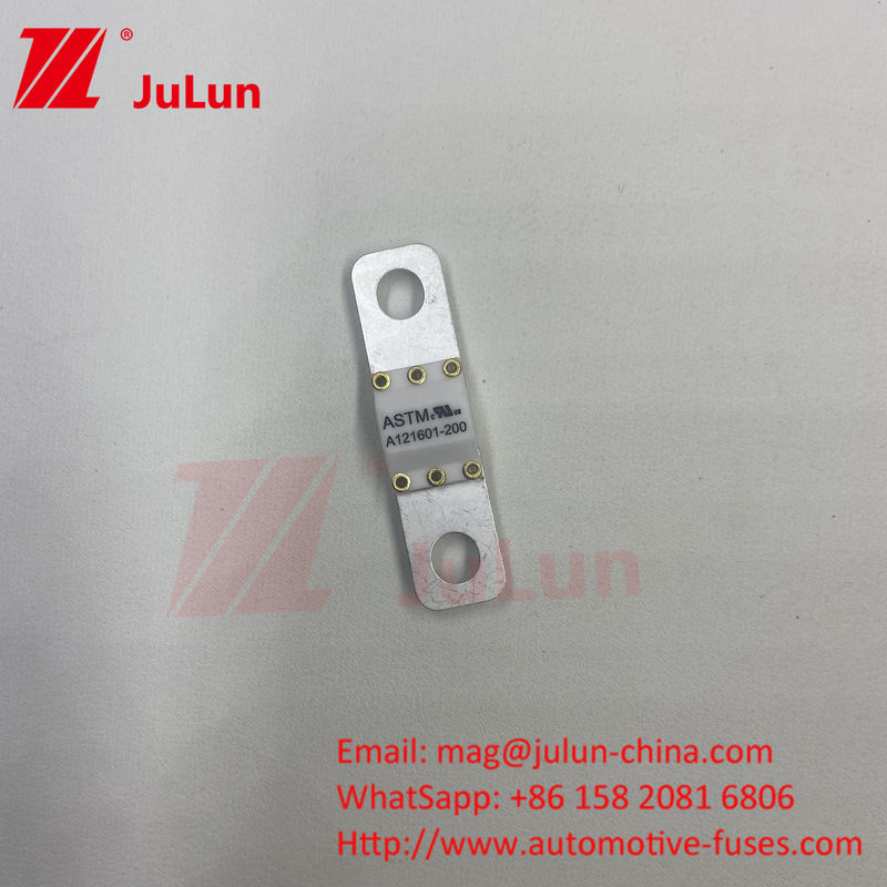 ASTM 100A Ev Charger Adapter Fuse รองรับ Ccs Ev Charger บอลท์สกรู 125VDC 10KA 20KA