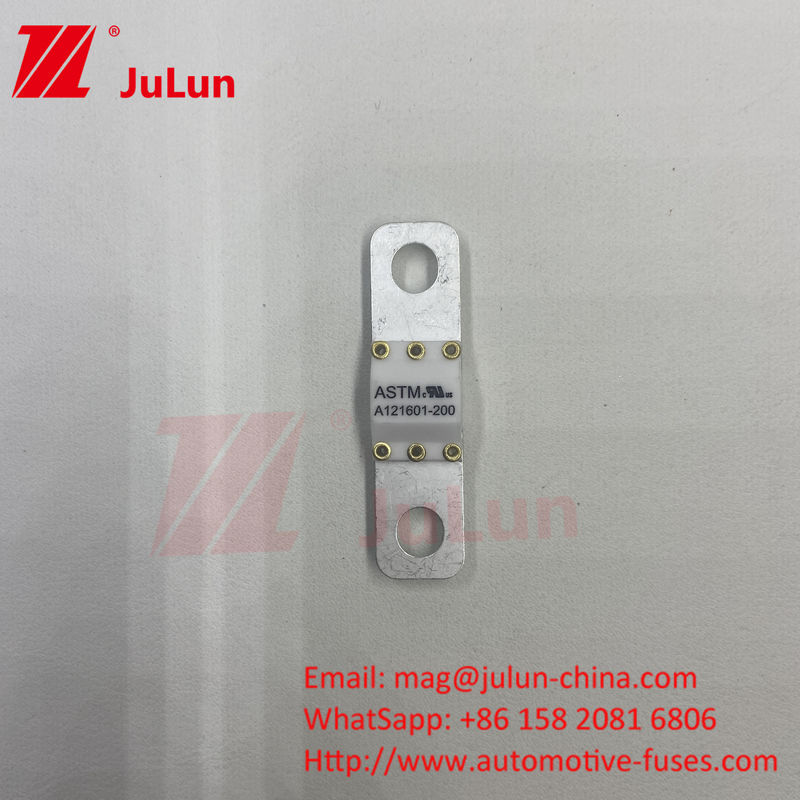 125VDC 150A ASTM โบลท์สกรู Dc ชาร์จรถไฟฟ้า บ้าน Ev ชาร์จฟิวส์สําหรับรถไฟฟ้า EV121601