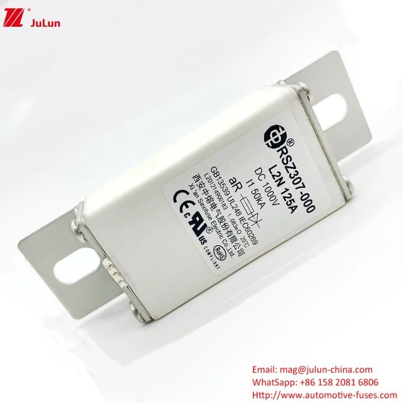 RSZ307 โบลท์บนเครื่องชาร์จ EV ประเภทเทอร์มินัล ฟิวส์ที่มีลักษณะการฟิวส์กลาง