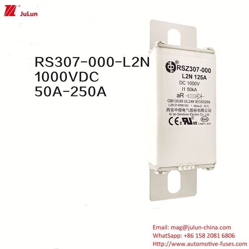 100A โบลท์ ON Ev DC รถชาร์จเร็ว / รถไฟฟ้า รถชาร์จเร็ว RSZ307-000-L2N ฟิวส์