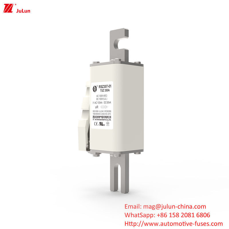 160A-550A ฟิวส์ป้องกันระยะทางบางส่วนด้วยโบลท์บนการออกแบบ การใช้งานในอุตสาหกรรมเก็บพลังงาน