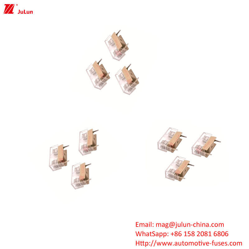 ANS / MIDI ตัวถือไฟฟิวส์ขนาดเล็ก ติดต่อทองแดง 32V ไนลอน mooring เครื่องตัดวงจร พลาสติก