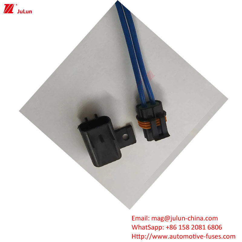 อุปกรณ์บอลท์ การรีเซ็ตอากาศด้วยมือ เปลี่ยนอากาศรถยนต์ อิเล็กทรริกต์ Fuse Holder พลาสติก / ไนลอน Housing 32V