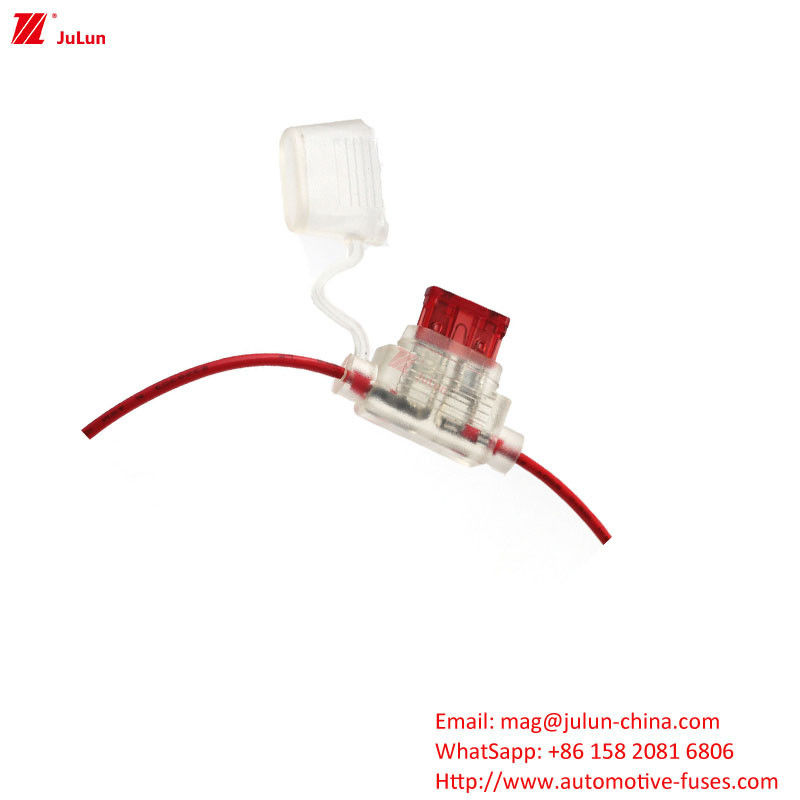 Eu UL มาตรฐานรถยนต์ Fuse Holder ชุดการประกอบ 32V ความดันเฉพาะสําหรับ Fuses ในสภาพแวดล้อมการทํางานที่ยากลําบาก