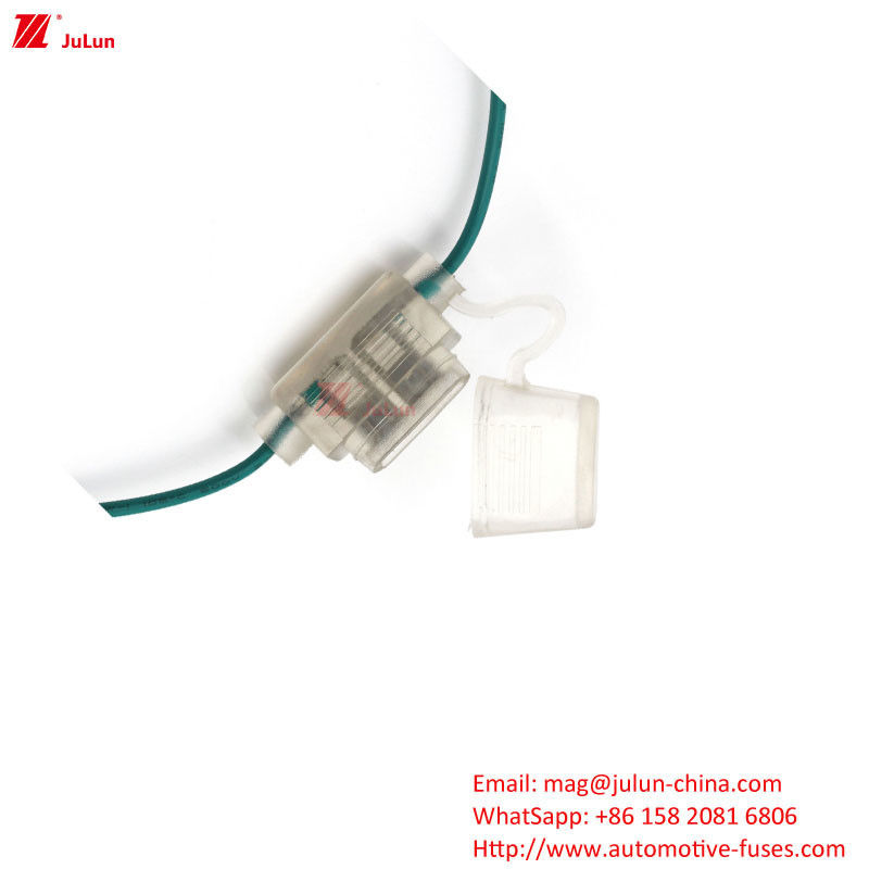 ANS / MIDI Premium Automotive Fuse Holder พลาสติก / ไนลอน Housing Single Pole ส่วนประกอบรถยนต์ ความน่าเชื่อถือสูง