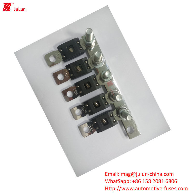 250A วัด EU UL รับรองพลาสติก Shell Fuse Holder สําหรับ EV บัสและเรือคุ้มครองวงจร