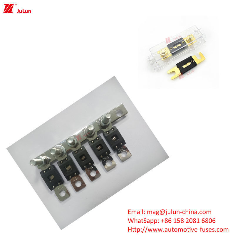 ANS / MIDI Premium Auto Fuse / Fuse Holder ความดันปริมาณ 32V ความดันปริมาณ 250A สําหรับรถไฟฟ้า / รถบัส