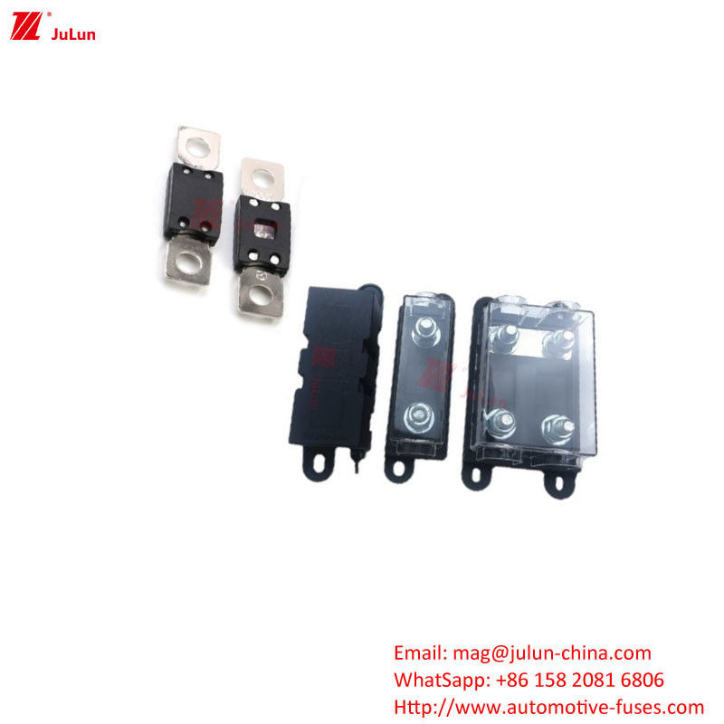 เลือกและปรับปรุง ANM Plug Type Fuse/Box สําหรับ M6 M8 M10 ปัจจุบันที่ระบุ 40A-500A