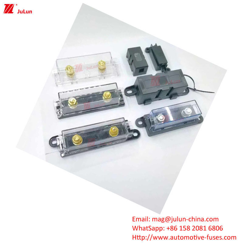 ANM เครื่องถือไฟฟิวส์รถยนต์ ปัจจุบันที่ระดับ 40A-500A เครื่องยับยั้งลมทั่วไปที่ใช้กับพลังงานใหม่ / เครื่องจักรยานยนต์, เสียง