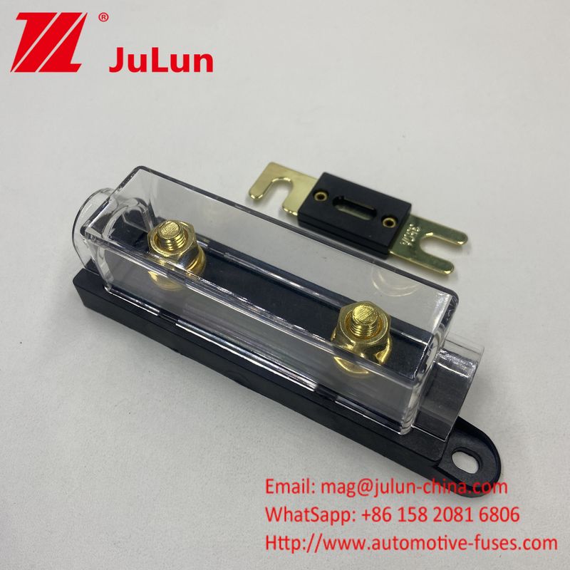 50 แอมเปอร์ Aut Anl Fork Car Fuse With Holder Custom Customer Logo สามารถปรับแต่งได้