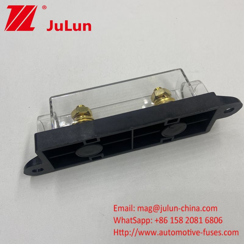 อัตโนมัติ ANL ตัวถือไฟฟิวส์ด้วยความกระชับกําลังสูงสุด 24VDC 32VDC 58VDC 72VDC