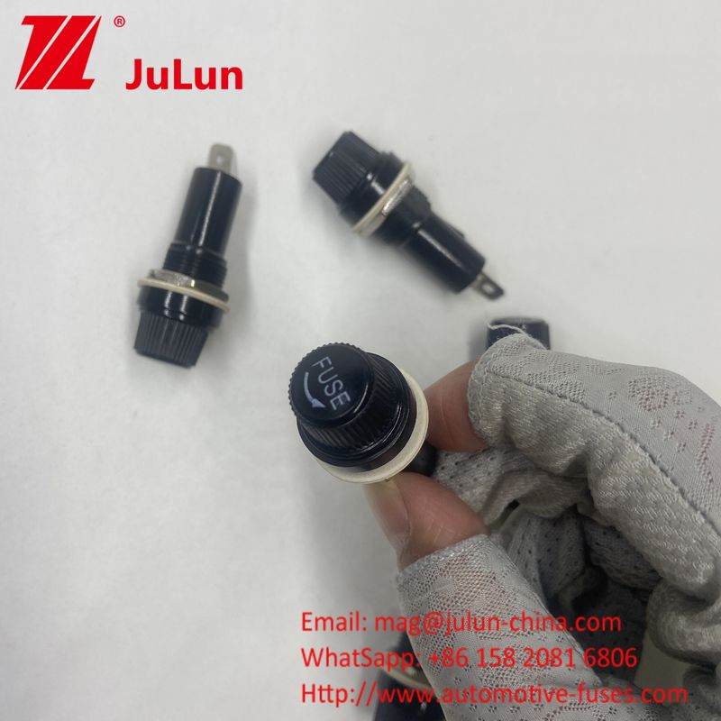 ประเภทการเชื่อม ปานล์ Mount กล่องอิเล็กทรอนิกส์ Auto Fuse Holder สําหรับแก้ว Fuse