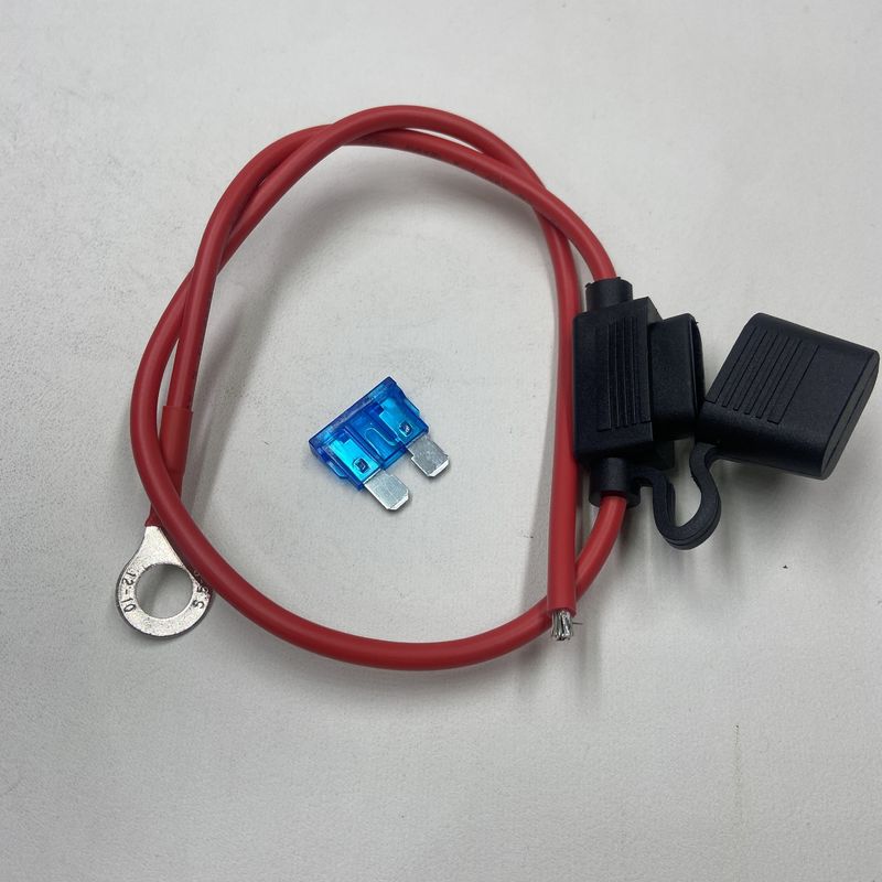 เครื่องถือไฟฟิวส์รถยนต์สําหรับ 12V 16AWG กันน้ําสแตนดาร์ด เครื่องถือไฟฟิวส์รถยนต์ สายไฟในสายสายถือไฟฟิวส์