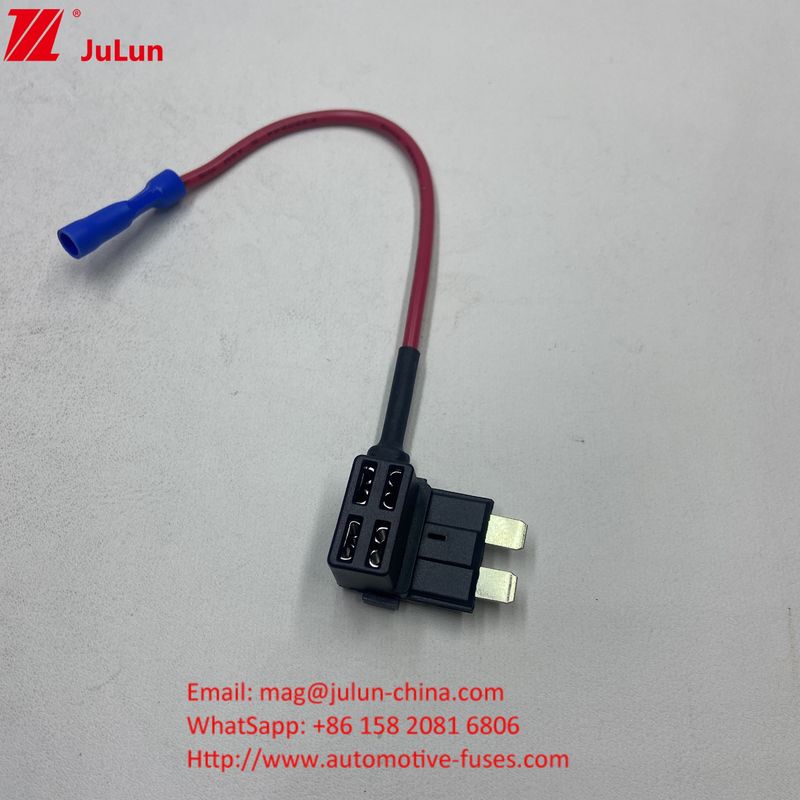 อัตโนมัติ Blade Fuse Fuse แครง 4 ประเภท ATO ATC ATM APM ตัวถือไฟฟิวส์สําหรับรถยนต์ รถบรรทุก เรือ