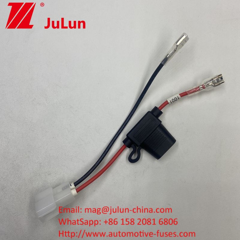 ผู้ถือไฟฟิวส์ 16 AWG 12 AGW ไฟฟิวส์ Inline ไฟฟิวส์ ผู้ถือไฟฟิวส์ 30 AMP 50A ATC