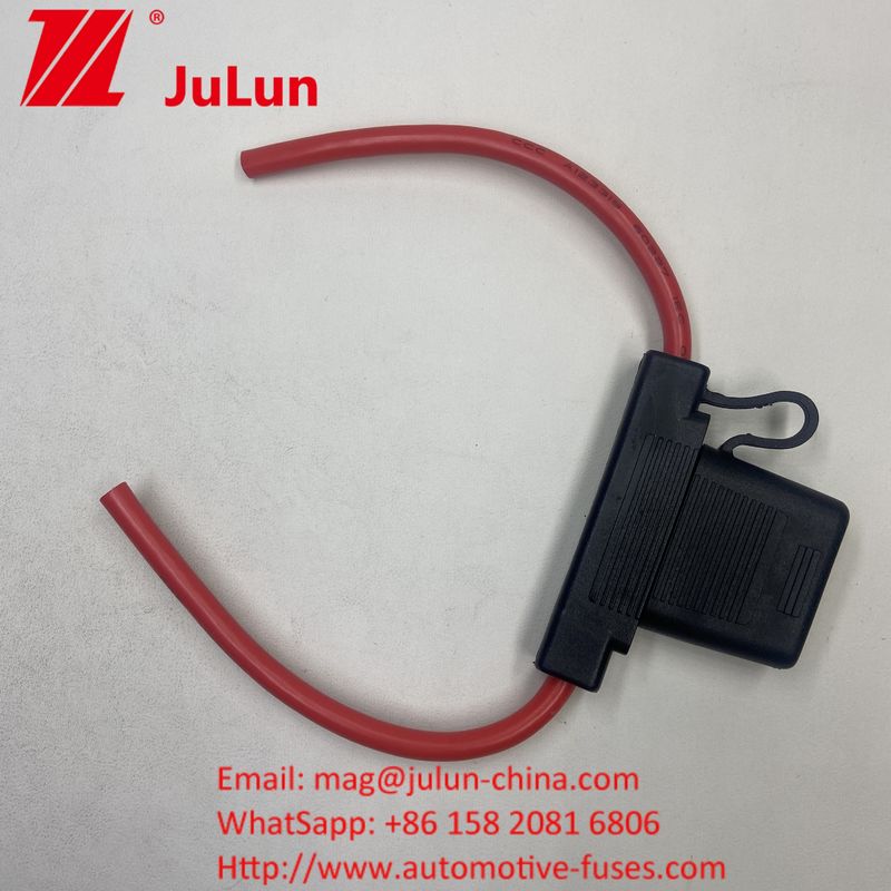 ตัวถือไฟท์ บล็อกไฟท์ และอุปกรณ์เสริม กันน้ํา ตัวถือไฟท์ Inline Maix Fuse 10AWG Wire UL1015 สําหรับรถยนต์เรือ