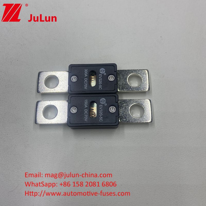 EV320-5X 80A 70VDC SINOFUSE เซรามิก ออโตโมทีฟ ฟิวส์ ขนาดเล็ก ป้องกันวงจรสั้น ทองแดง เงิน ควาร์ทซ์ ทรายทอง
