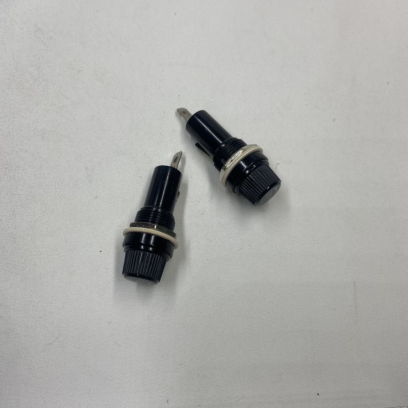 10A 250VDC Glass Fuse Holder With 6x30mm Tube Fuse สําหรับเครื่องจักรกลและไฟฟ้า เครื่องจักรและอุปกรณ์ห้องไฟฟ้า