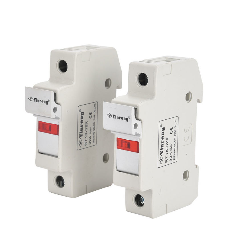32a กรุงตัวไฟฟิวส์ ตัวถือไฟฟิวส์ทรงกระบอก AC 500V Match 10*38 RT18-32 (X) Fuse Series Low Voltage Direct Deal