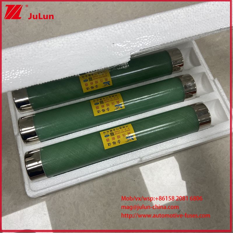 24KV ปรับปัจจุบัน Hv ฟิวส์ 35 แอมเปอร์ 80A 125A 150A 63A 3.6KV 7.2kV 50A