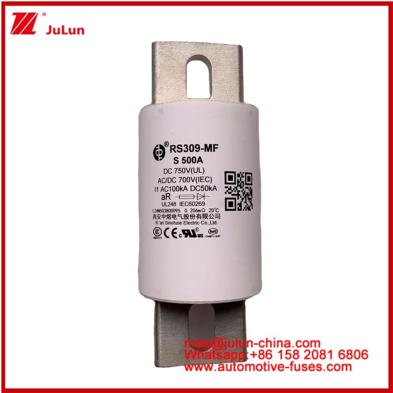รถยนต์ไฟฟ้า 500A 750VDC พลังขับขี่ 800A RS309-MF S ถนน ท่อเก็บพลังงานเซรามิกและระบบพลังงาน ชาร์จสาย อุปกรณ์และอุปกรณ์รถยนต์ 50KA
