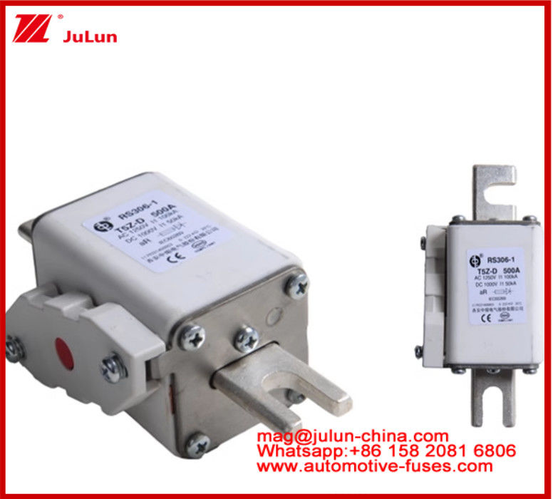 RS306-01-T5Z D 500A AC1250V DC1000V 50KA Square Caremic Fuse เครื่องยนต์ไฟฟ้า ระบบดึงเปลี่ยนพลังงาน การเก็บพลังงาน ภายในเครื่องชาร์จ ผลงานดีเด่นของ DC