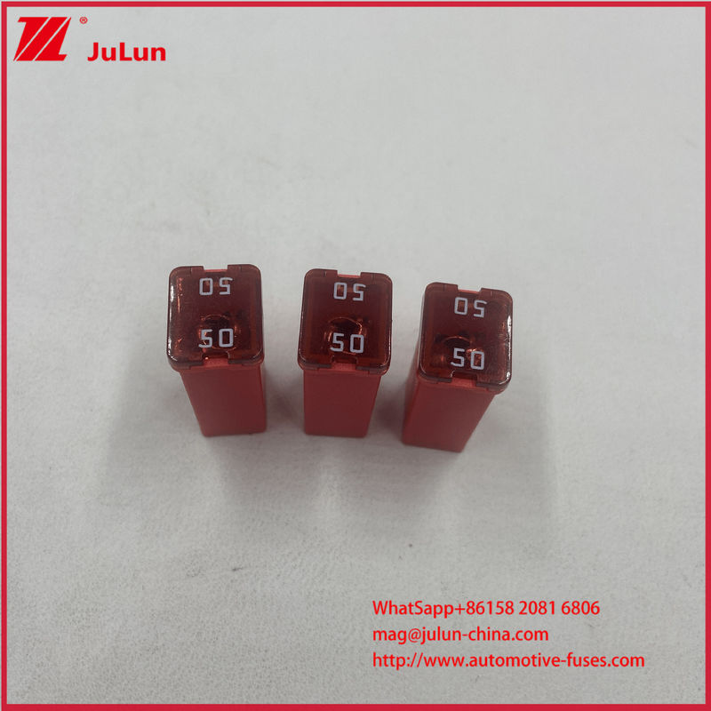 ฝาครอบ PC Littelfuse JCASE ตลับตัวเมีย 32V ฟิวส์ใบมีดสำหรับยานยนต์ 0495050.ZXA PEC 34240011 SBF JT-50A