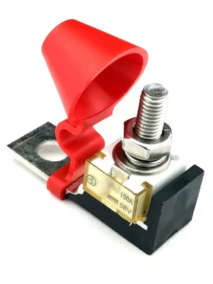 58V 200A ฟิวส์ป้องกันแบตเตอรี่เซรามิกสแควร์สำหรับ RV Yacht Crane Apply