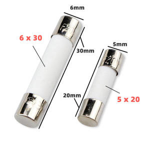 สลักเกลียวสำหรับรถถนน 500VDC เชื่อมต่อฟิวส์ยานยนต์เซรามิก EV315 10A-500A